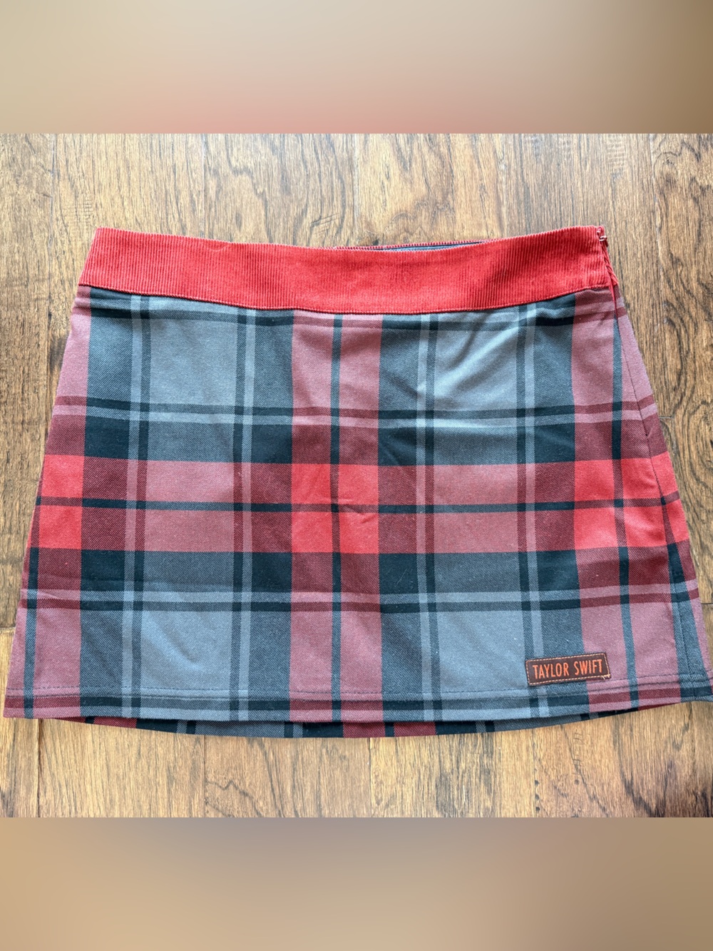 Taylor Swift Plaid Skirt Days Mini Skirt